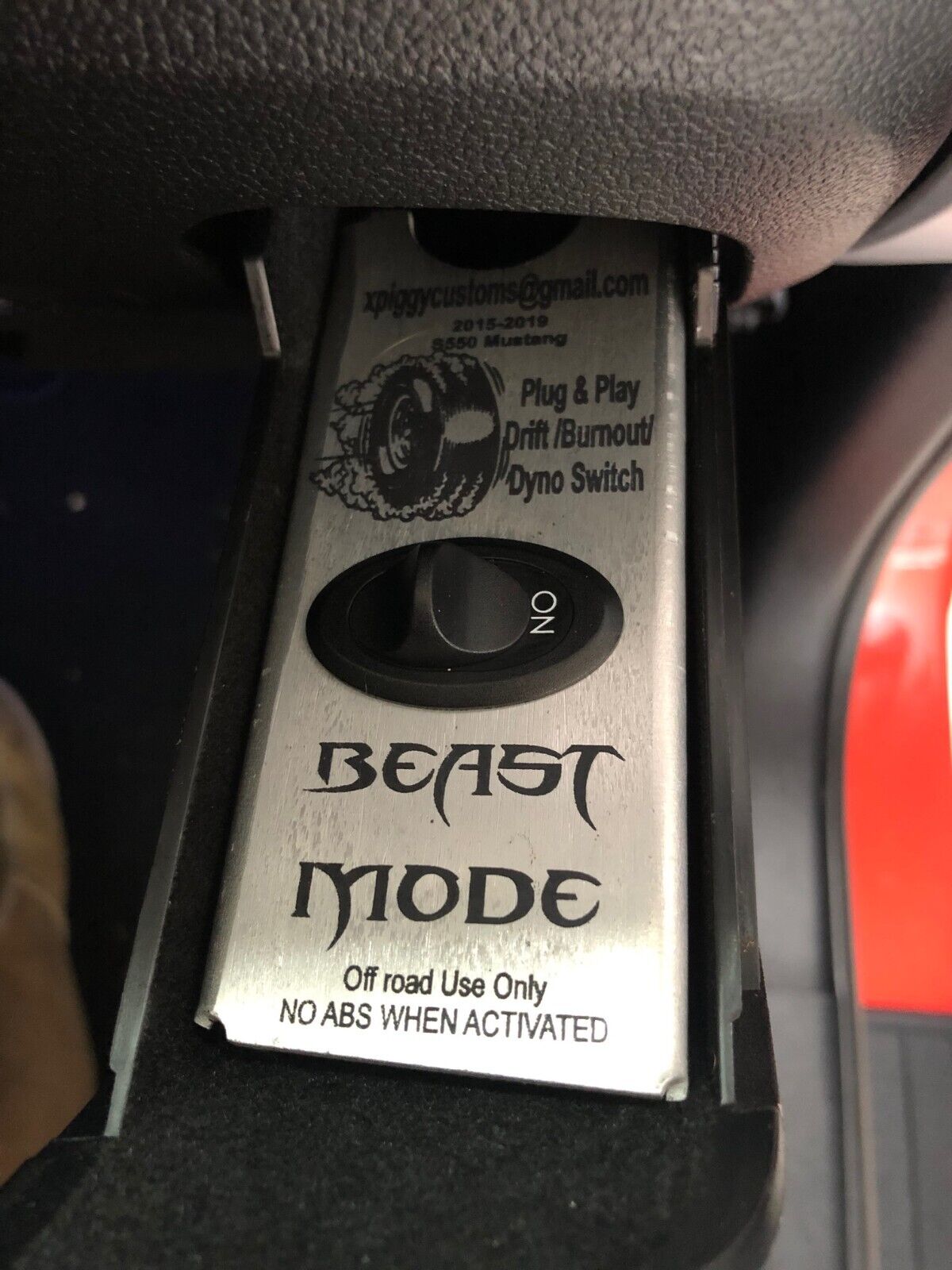 Beast Mode Burnout Drift Dyno Drag Switch For S550 Mustang Plug & Play, coyote, gen 3 gt350